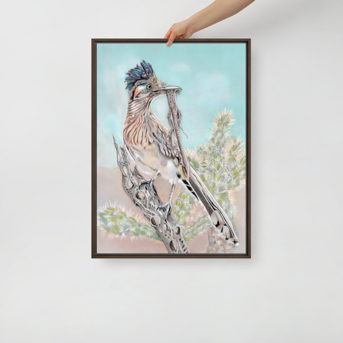 Lunch by Amber Pierson | Framed canvas