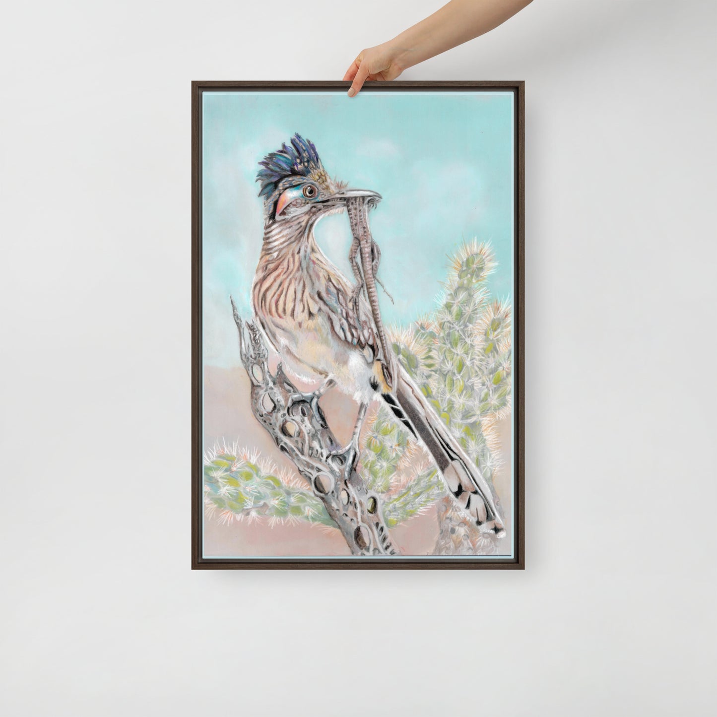 Lunch by Amber Pierson | Framed canvas