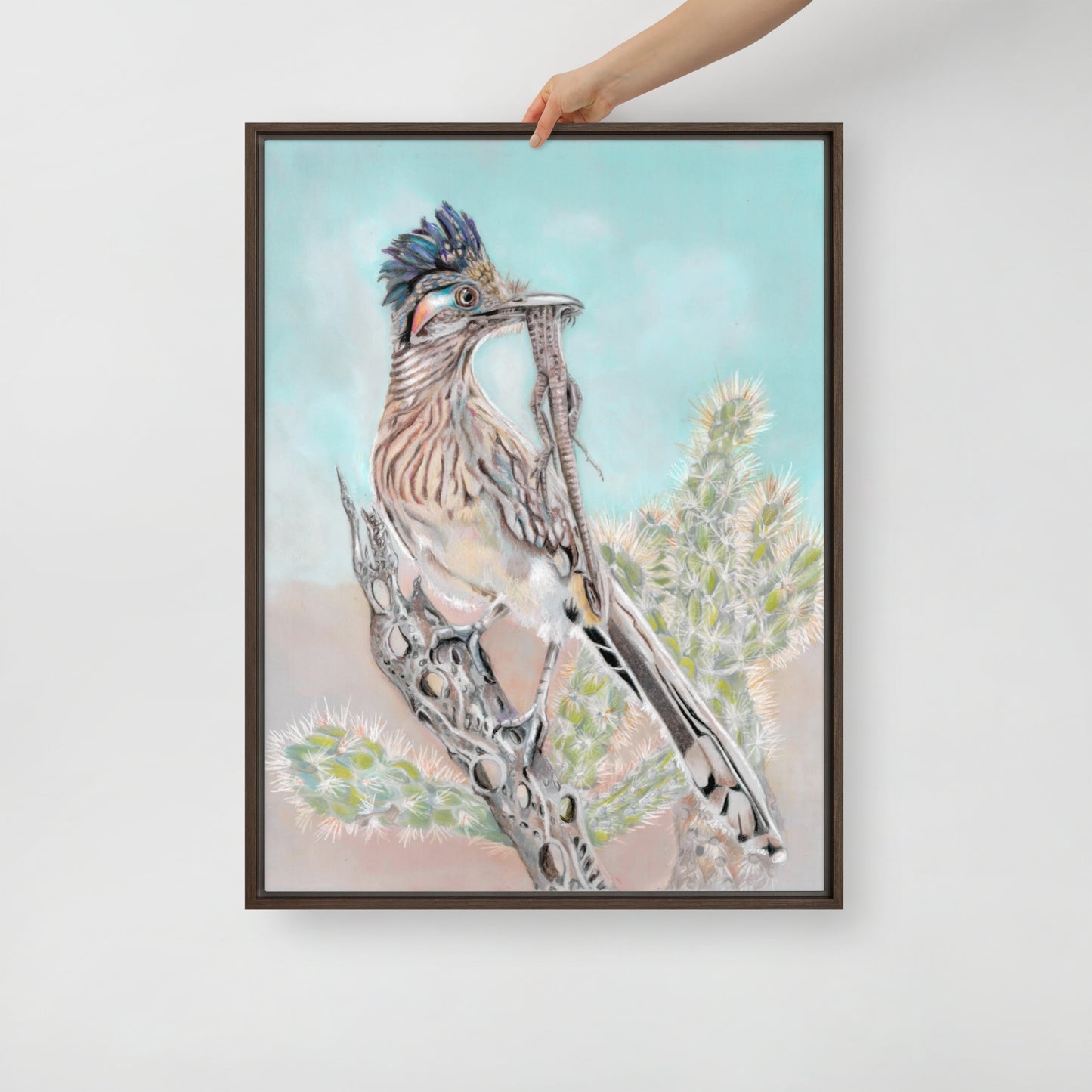 Lunch by Amber Pierson | Framed canvas