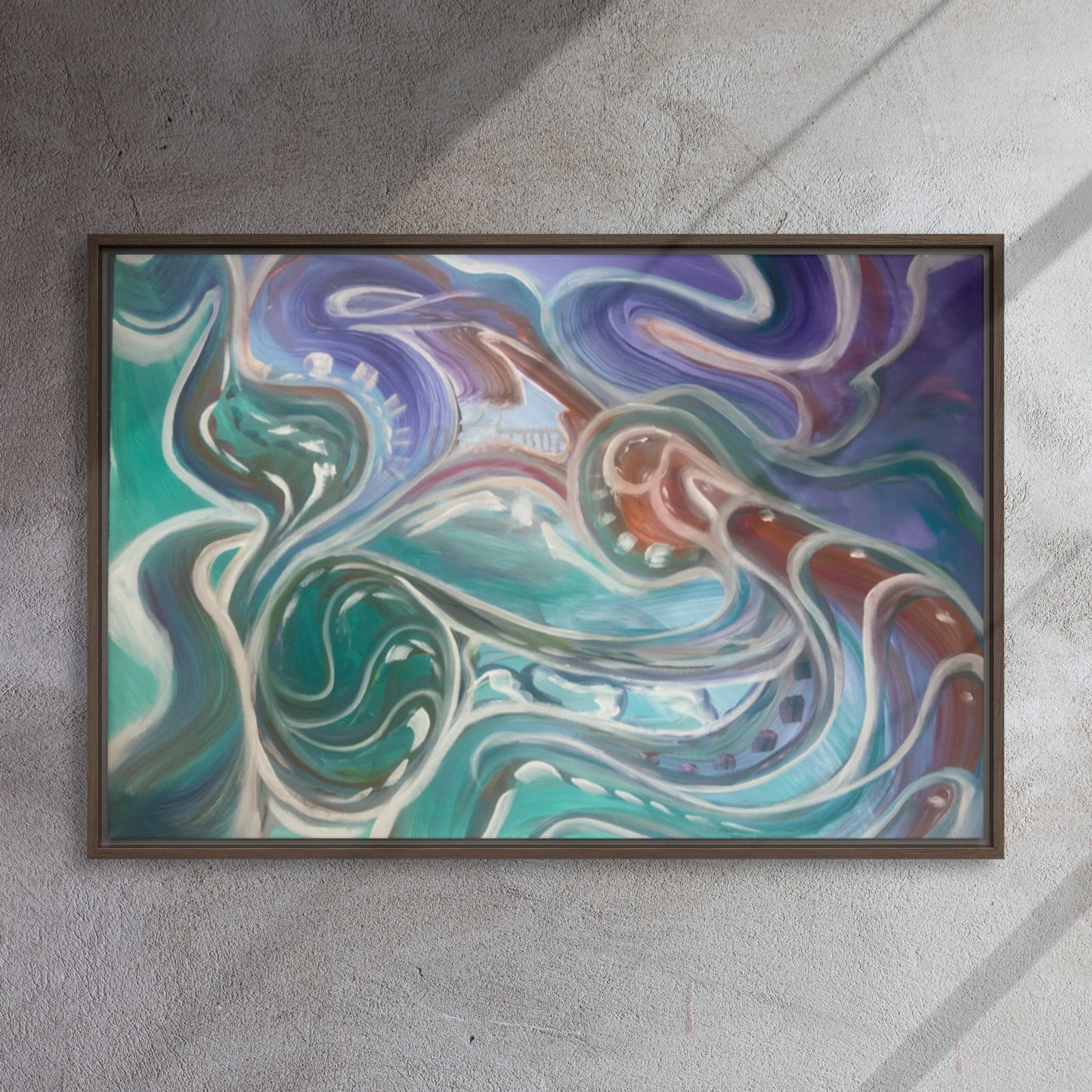 Spirit Guide by Tyler Bentley | Framed canvas