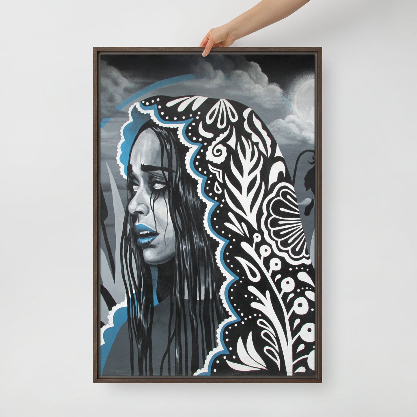 La Llorona by Jessica Gonzales | Framed canvas