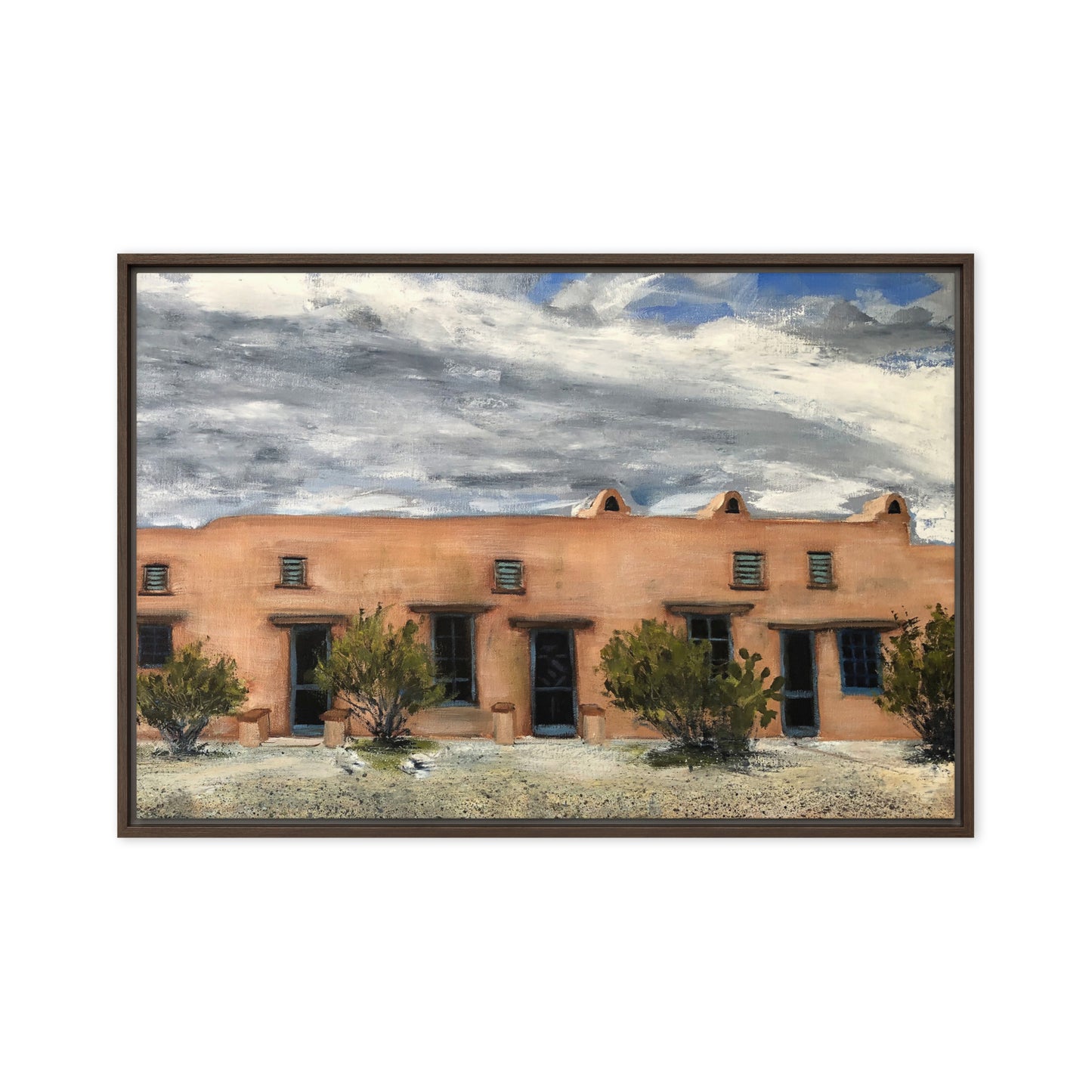 Fort Lowell Commissary, Tucson by Rob Waters | Framed canvas