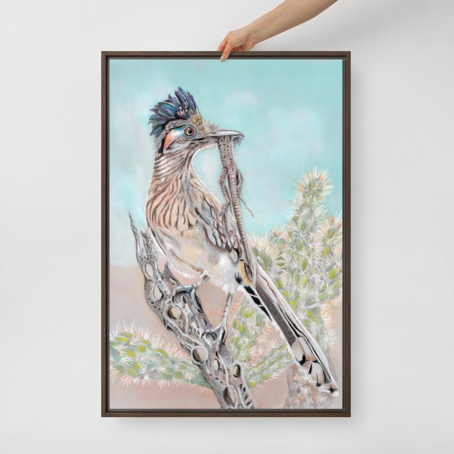 Lunch by Amber Pierson | Framed canvas