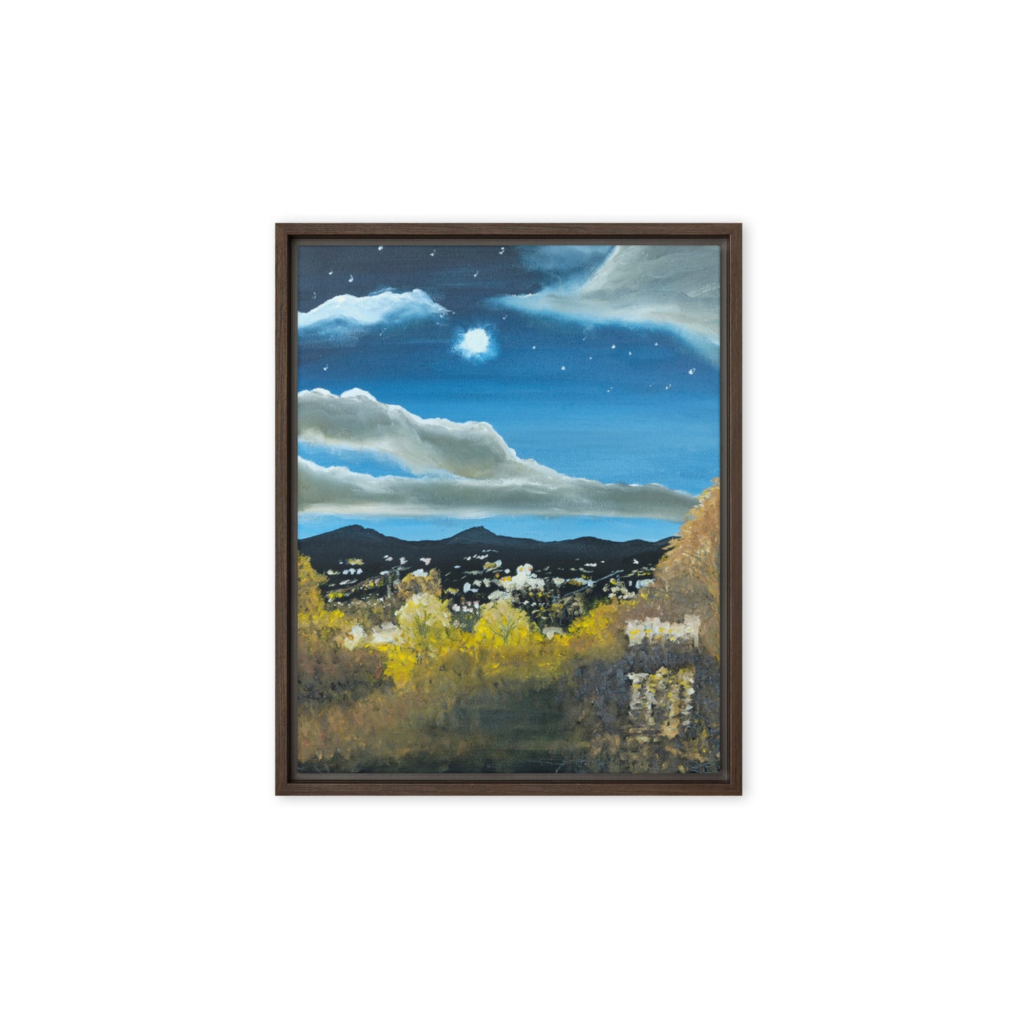 Evening Sky Over Sedona by Steven Bye | Framed canvas