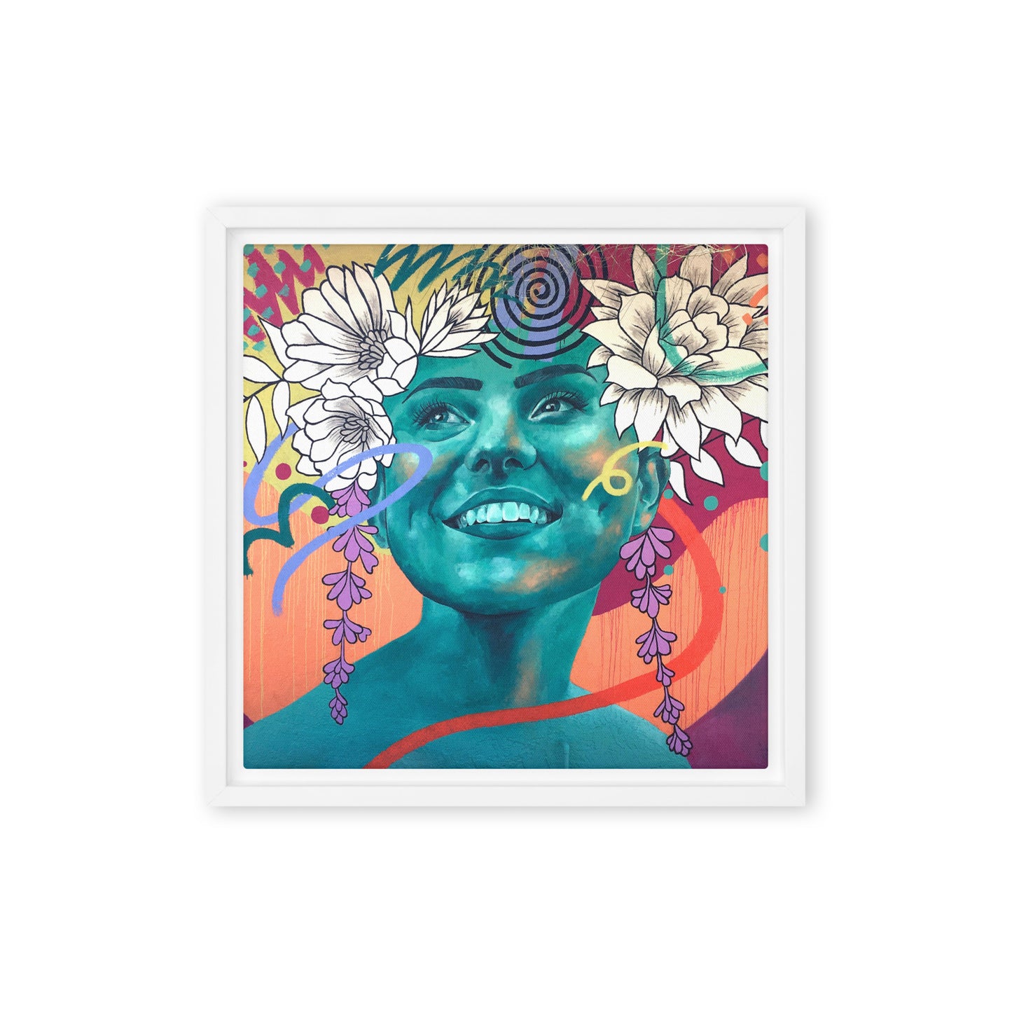 Serenity by Jessica Gonzales | Framed Canvas Prints