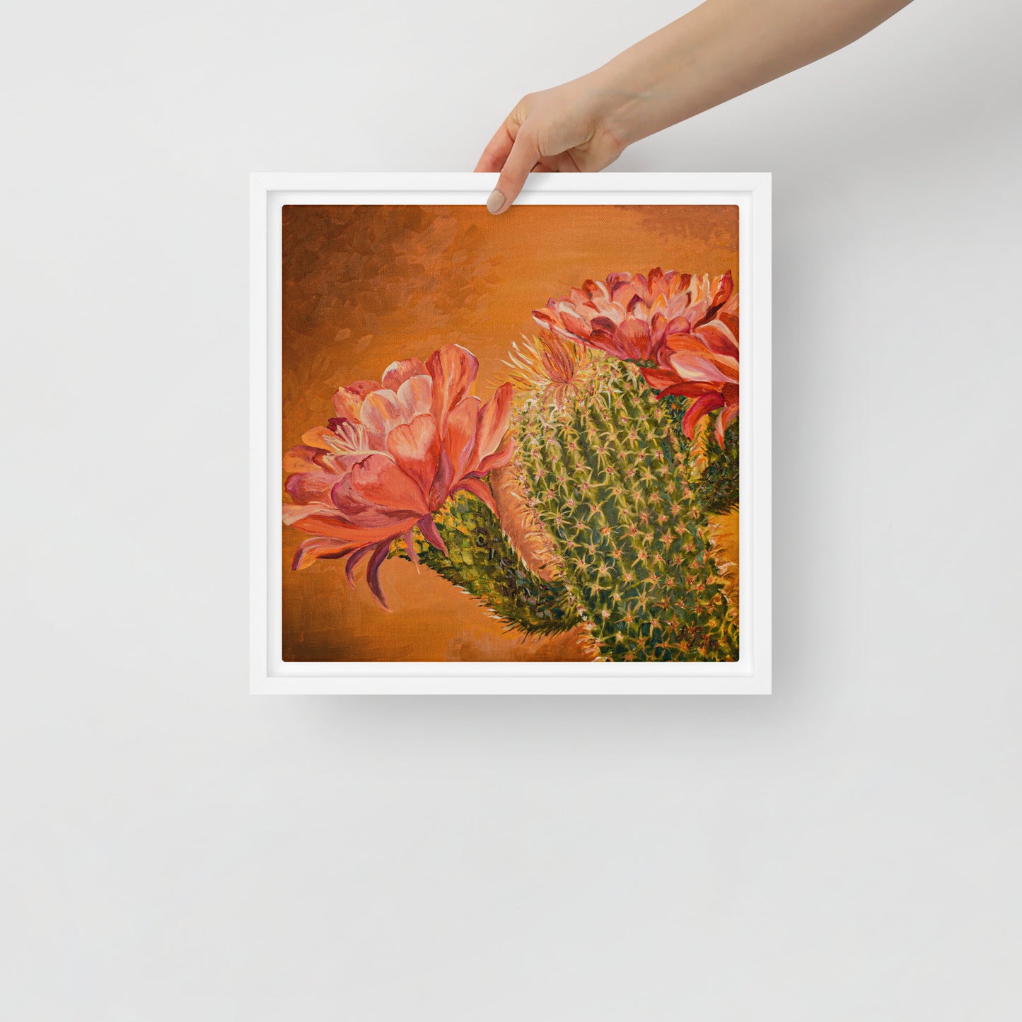 Tucson’s Spring | Framed Canvas Print