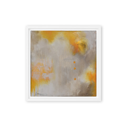 Looking for Sunshine by Christine Zabramny | Framed canvas