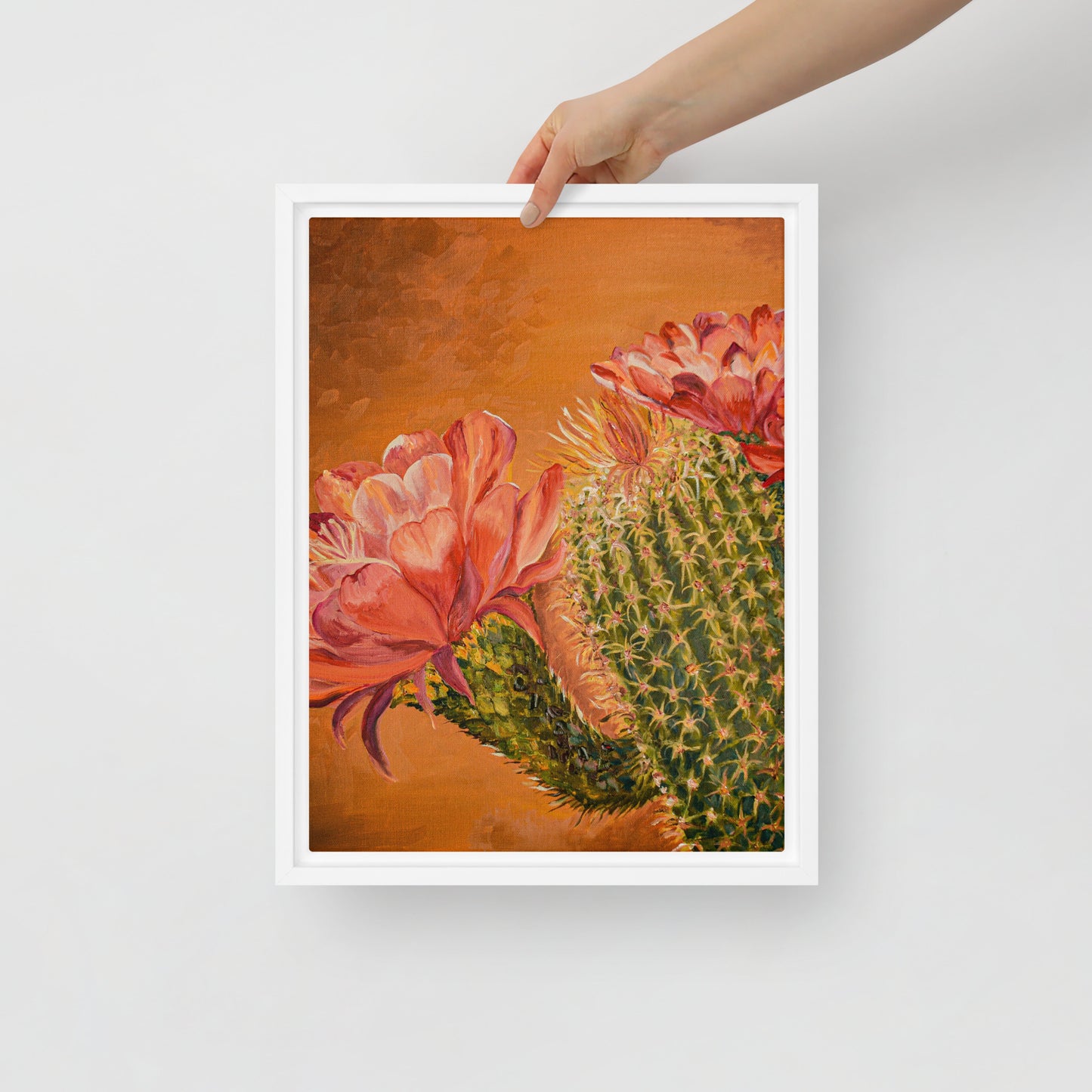 Tucson’s Spring | Framed Canvas Print