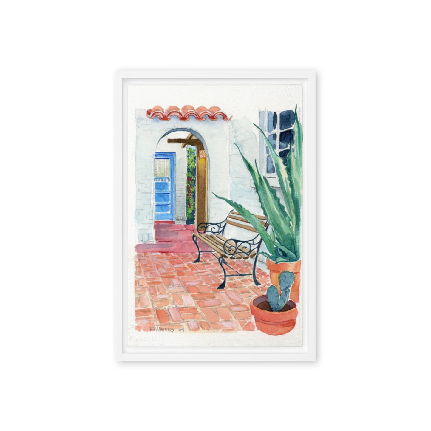 Cooper Street by Rob Waters | Framed canvas