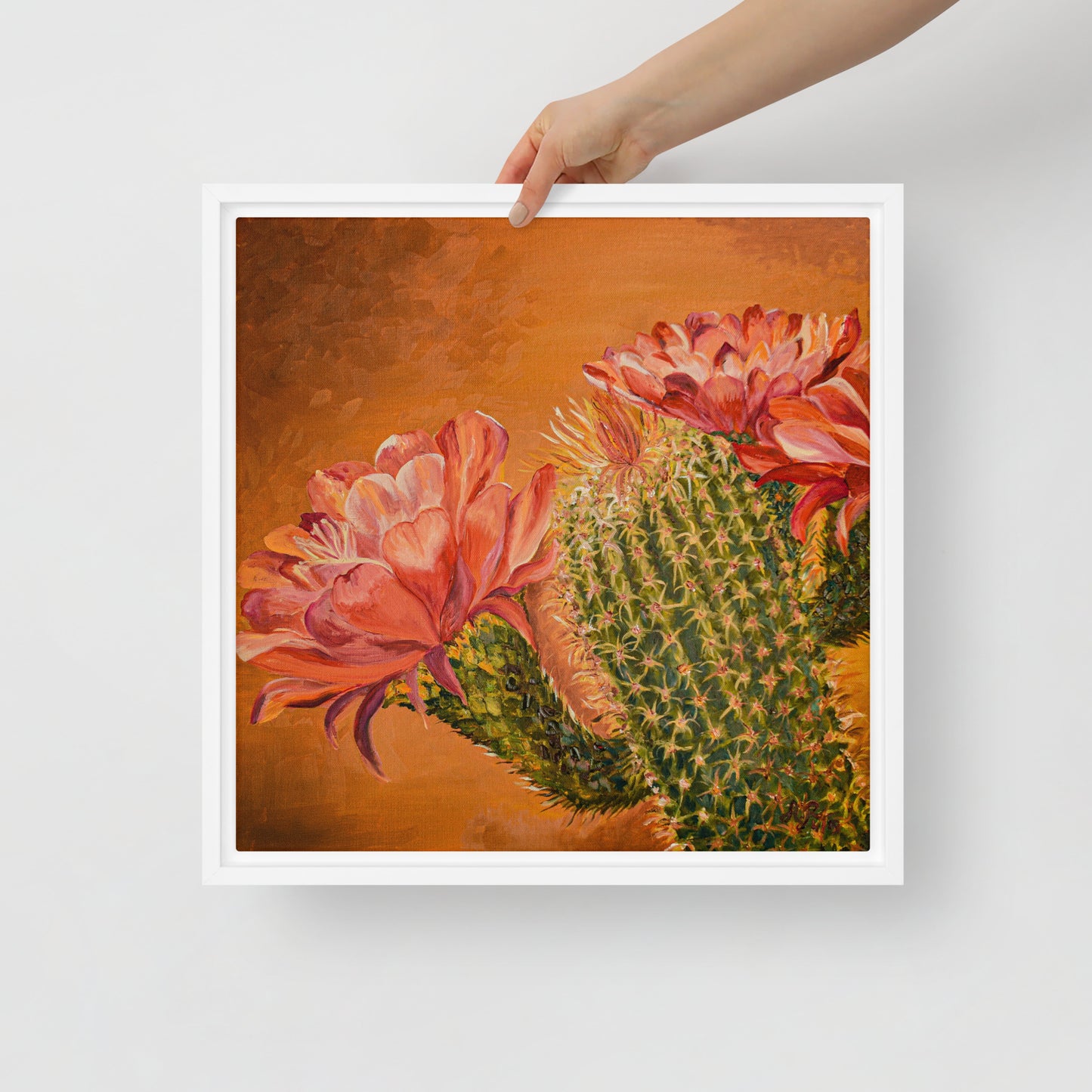 Tucson’s Spring | Framed Canvas Print