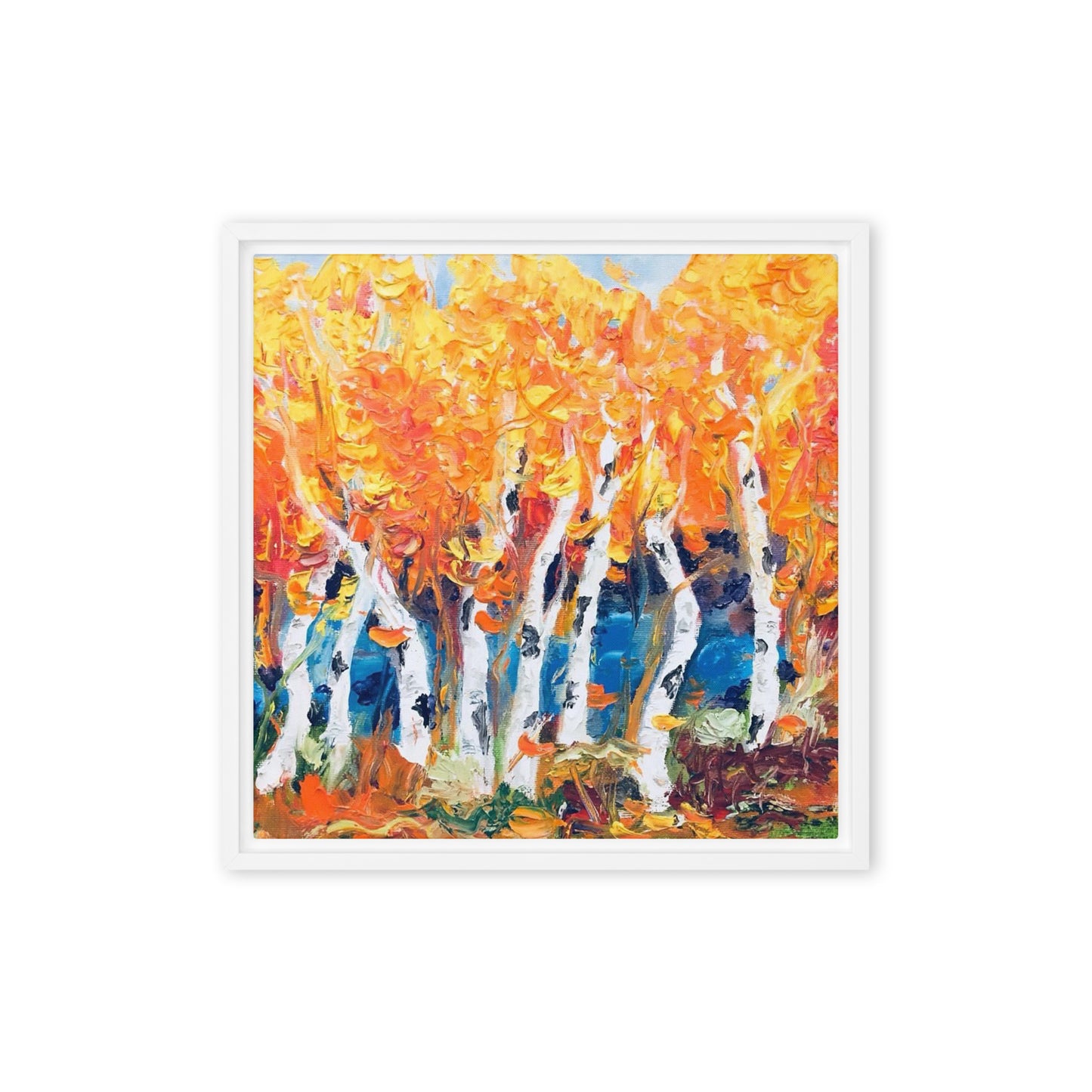 Colorado Fall by Andrea Rodriguez | Framed canvas