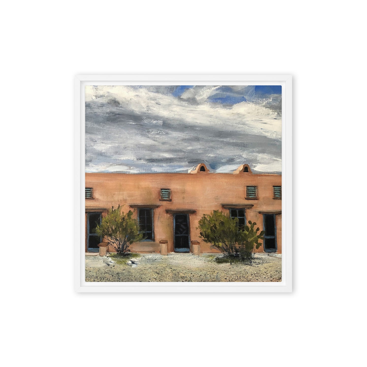 Fort Lowell Commissary, Tucson by Rob Waters | Framed canvas