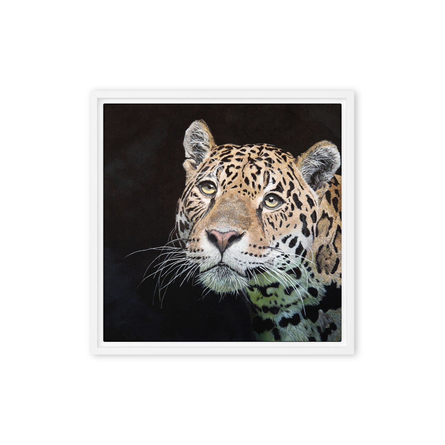 Lost in Thought by Courtney Christie | Framed canvas