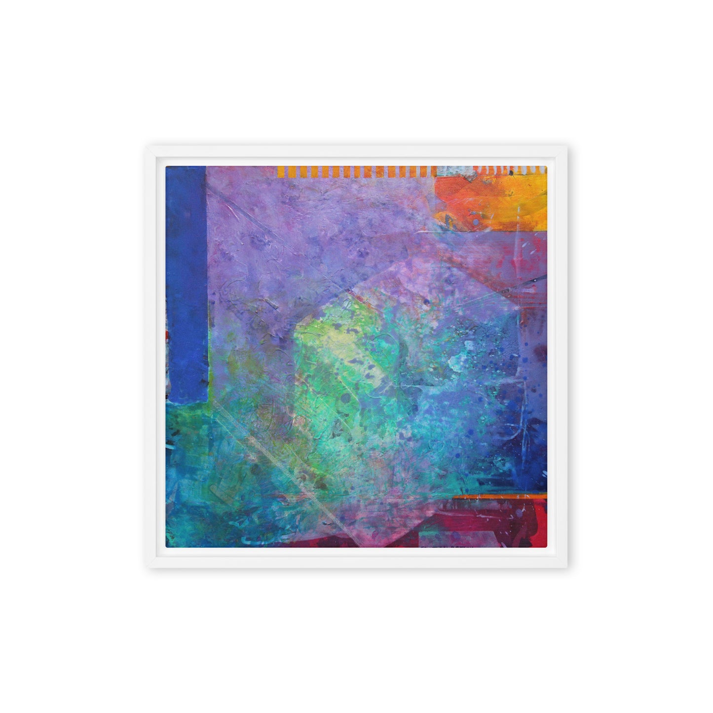 Colors Cubed by Eric Galbreath | Framed canvas