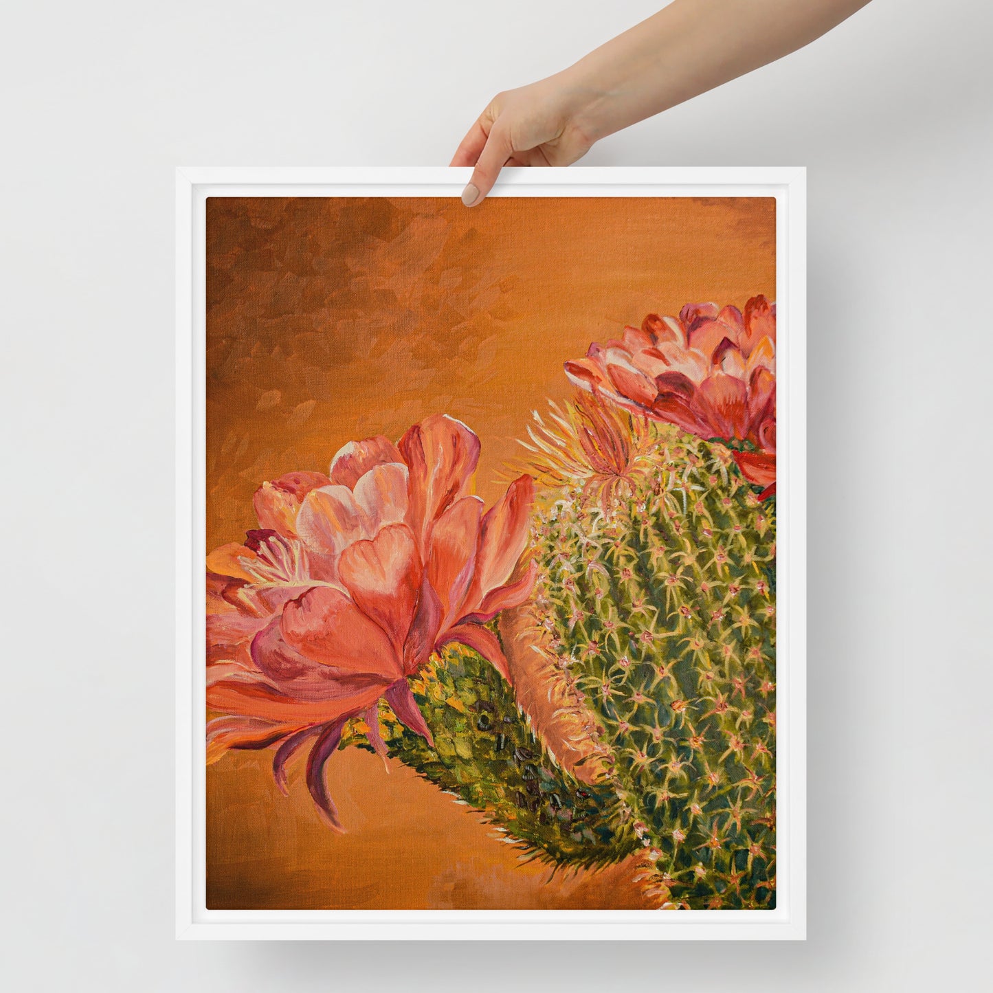 Tucson’s Spring | Framed Canvas Print