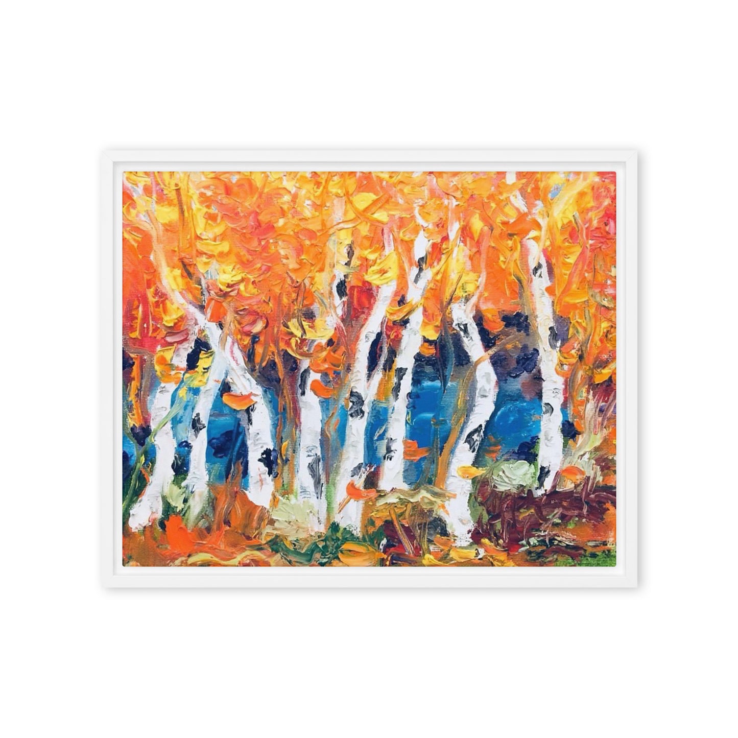 Colorado Fall by Andrea Rodriguez | Framed canvas