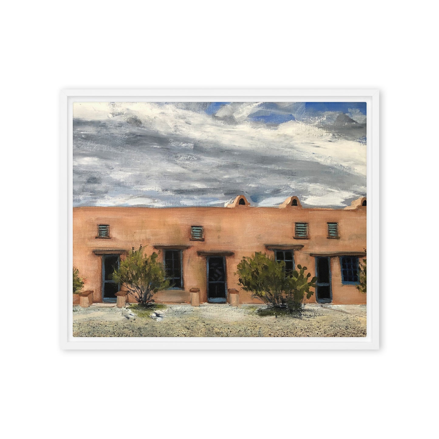 Fort Lowell Commissary, Tucson by Rob Waters | Framed canvas