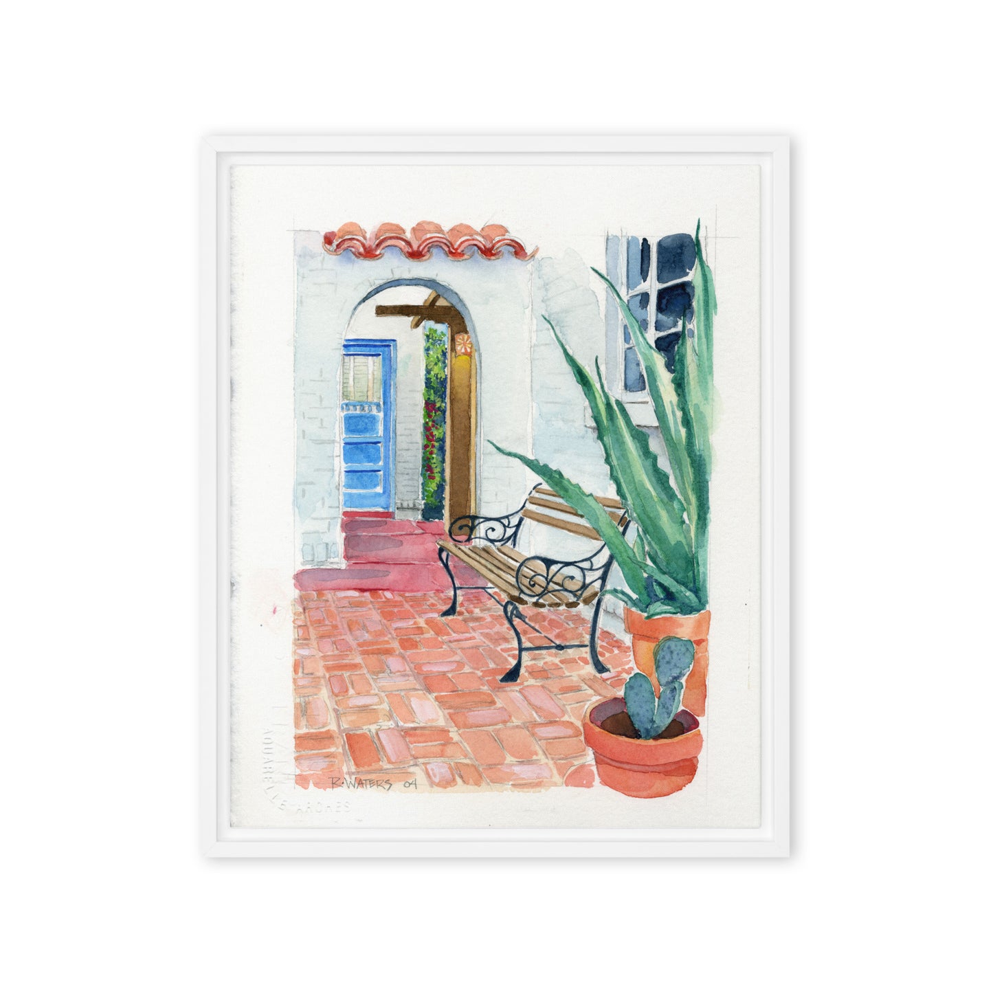 Cooper Street by Rob Waters | Framed canvas