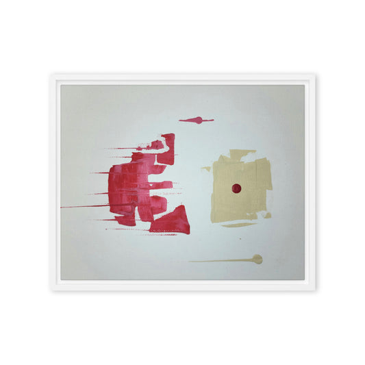 Fission for Fusion by Eric Haberman | Framed canvas