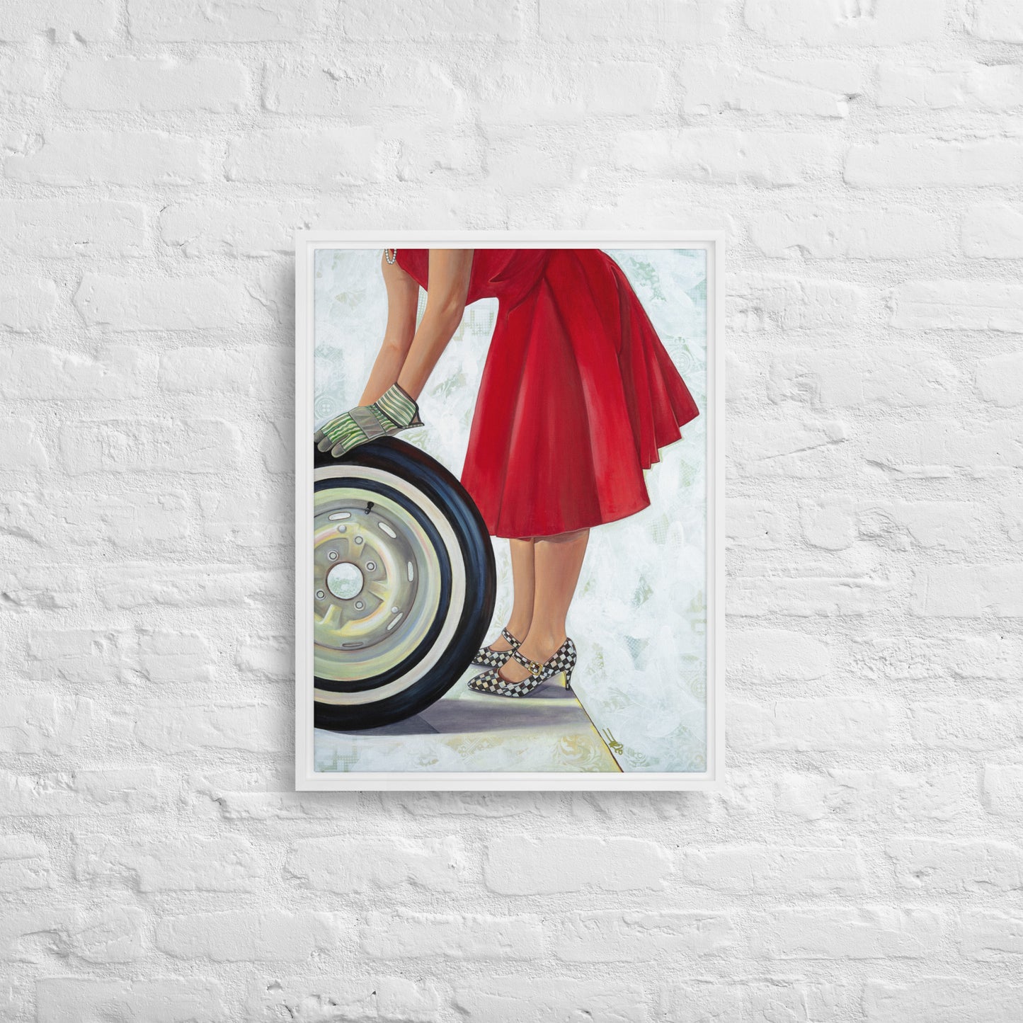 Street Smart by Kathleen Arthur | Framed canvas