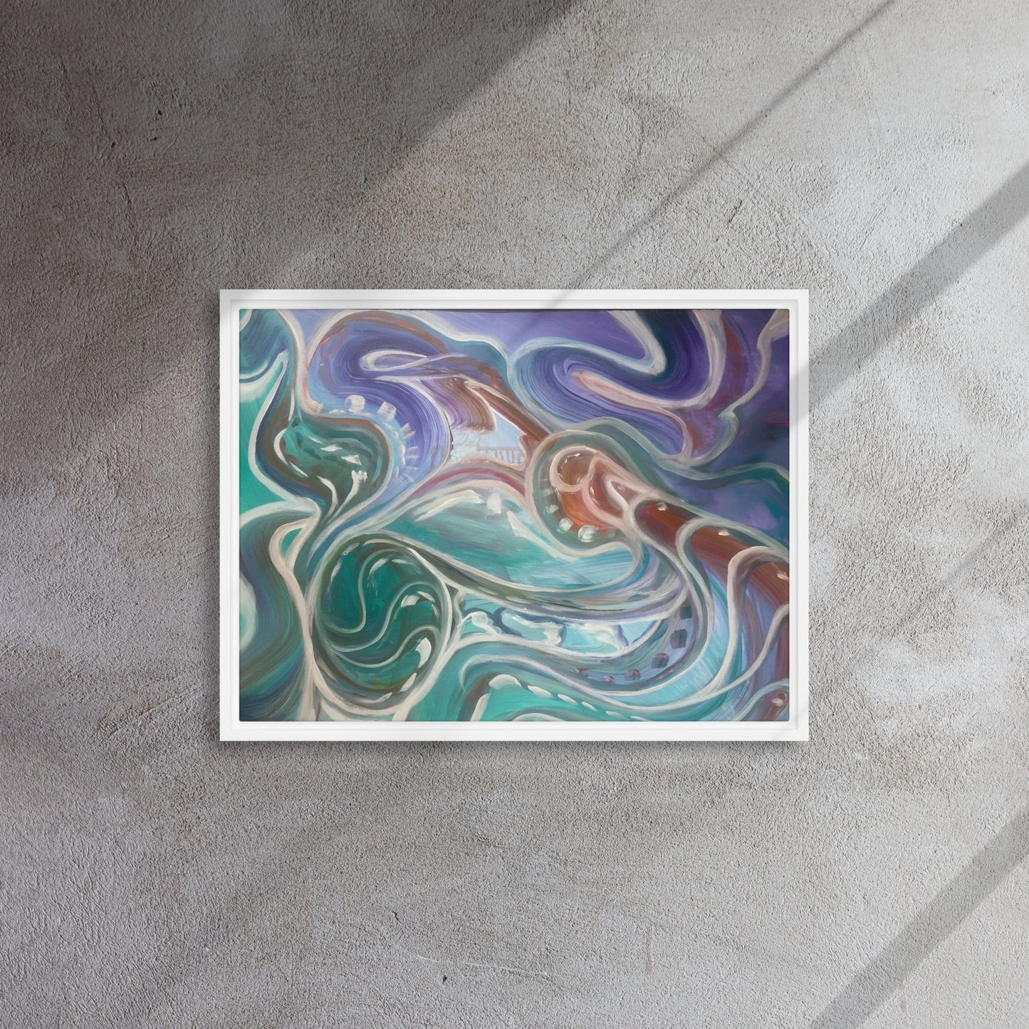 Spirit Guide by Tyler Bentley | Framed canvas