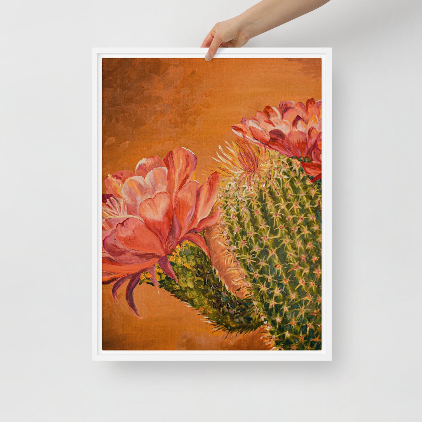 Tucson’s Spring | Framed Canvas Print