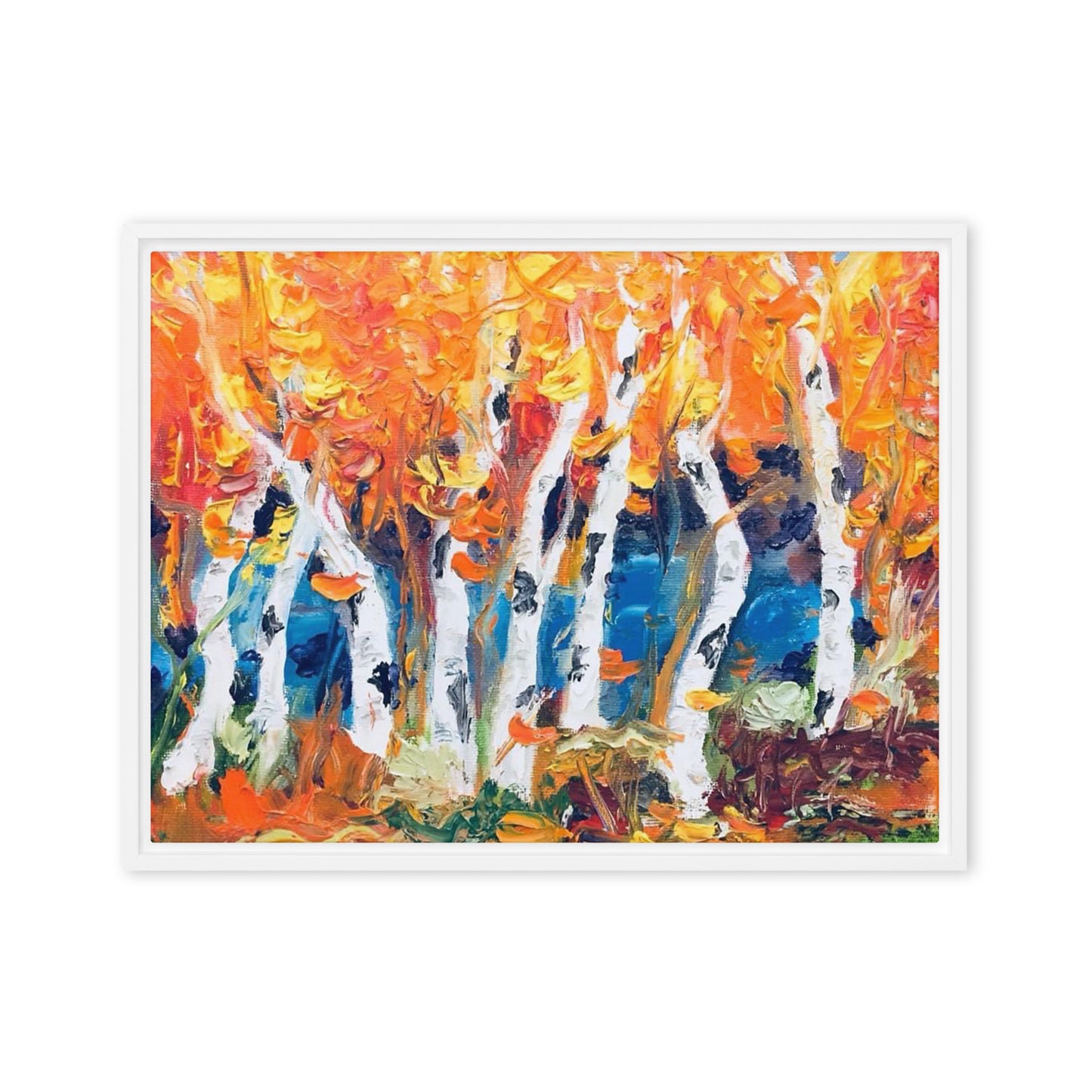 Colorado Fall by Andrea Rodriguez | Framed canvas