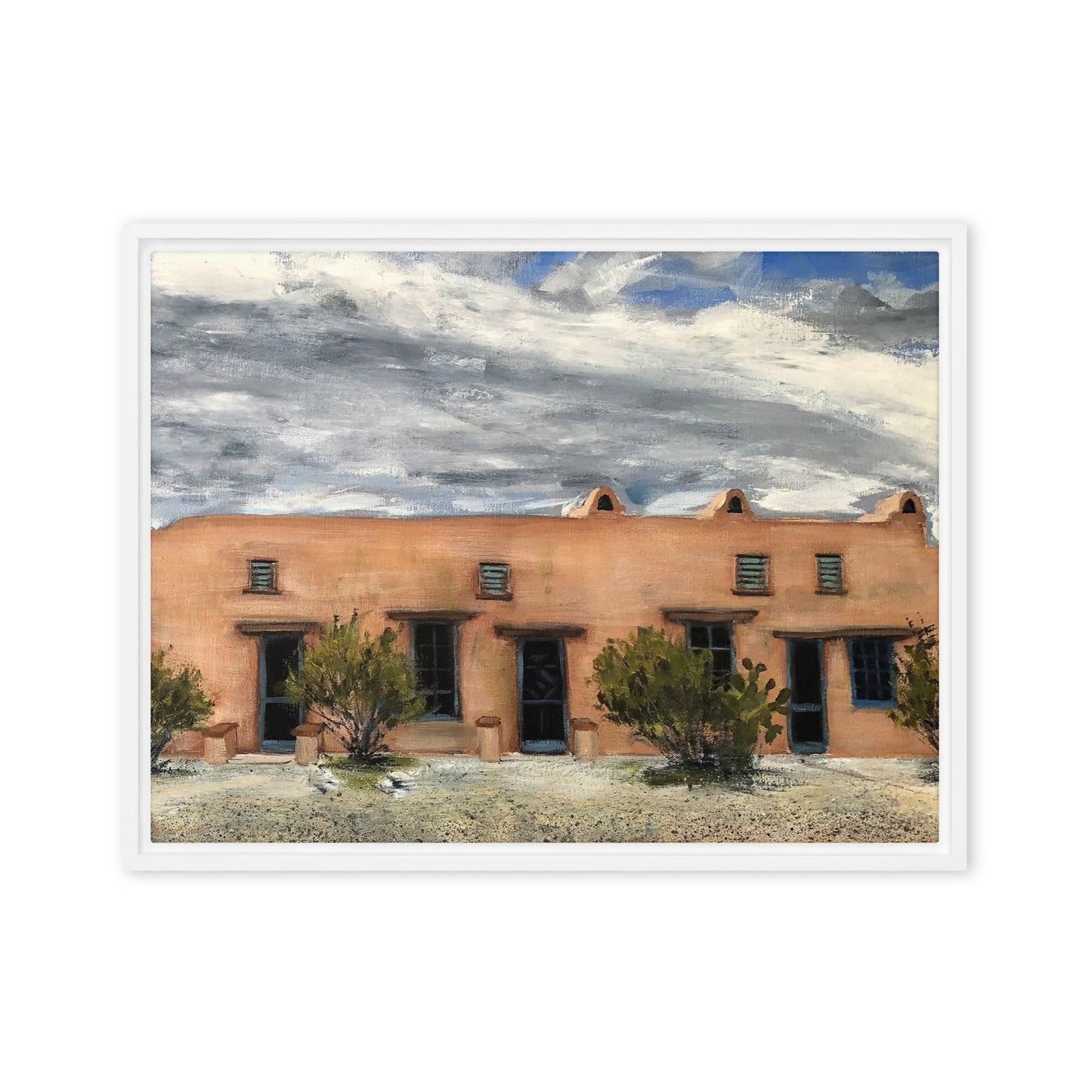 Fort Lowell Commissary, Tucson by Rob Waters | Framed canvas