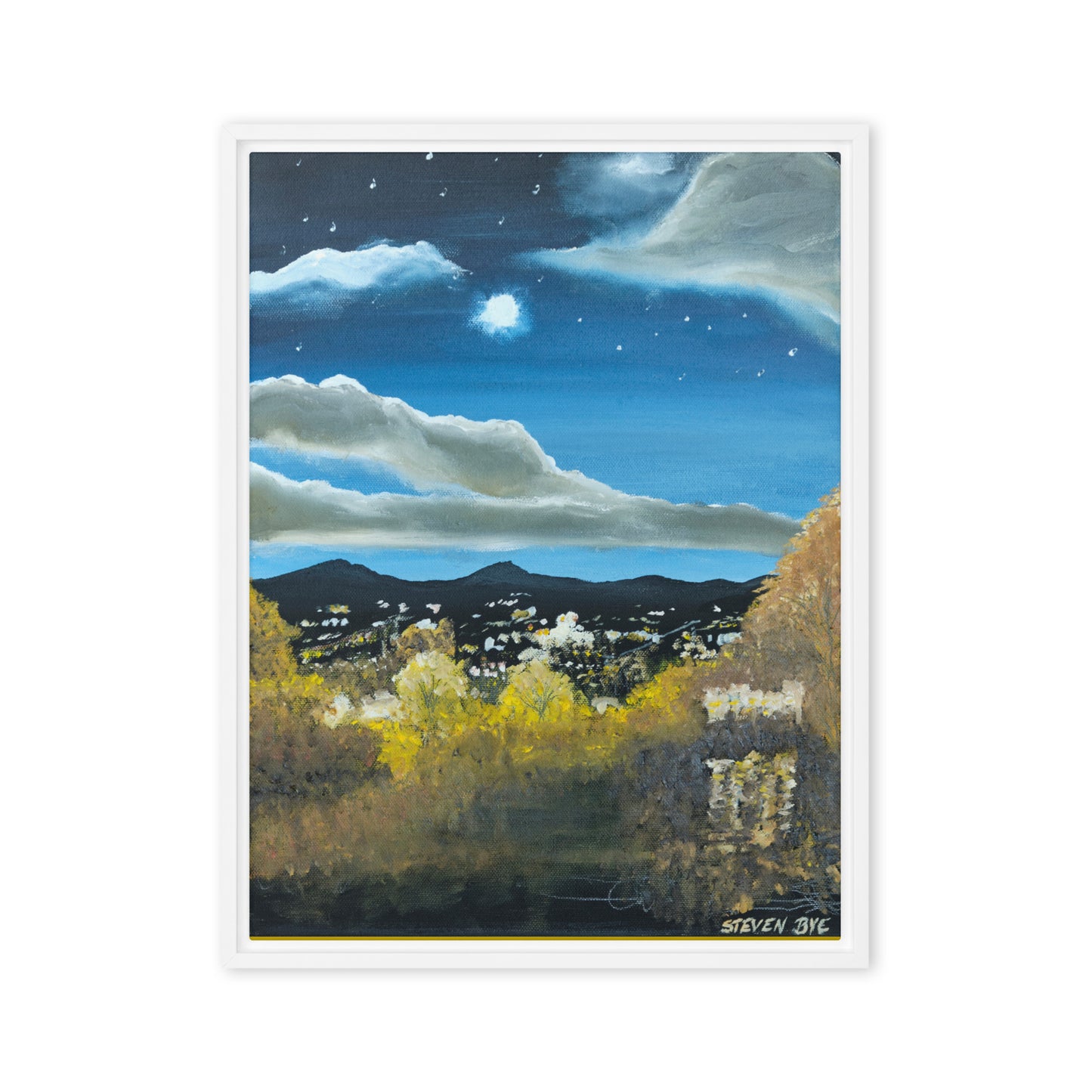 Evening Sky Over Sedona by Steven Bye | Framed canvas