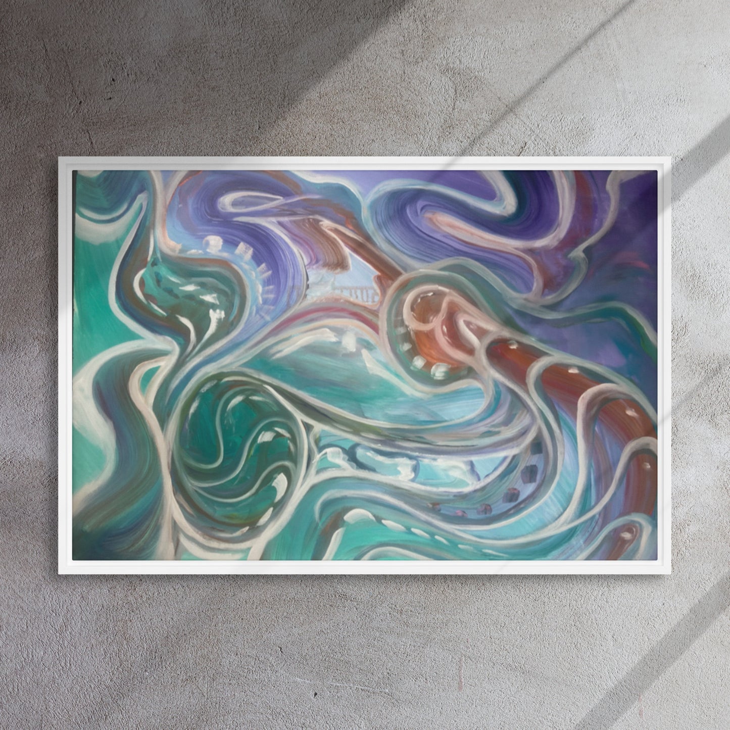 Spirit Guide by Tyler Bentley | Framed canvas