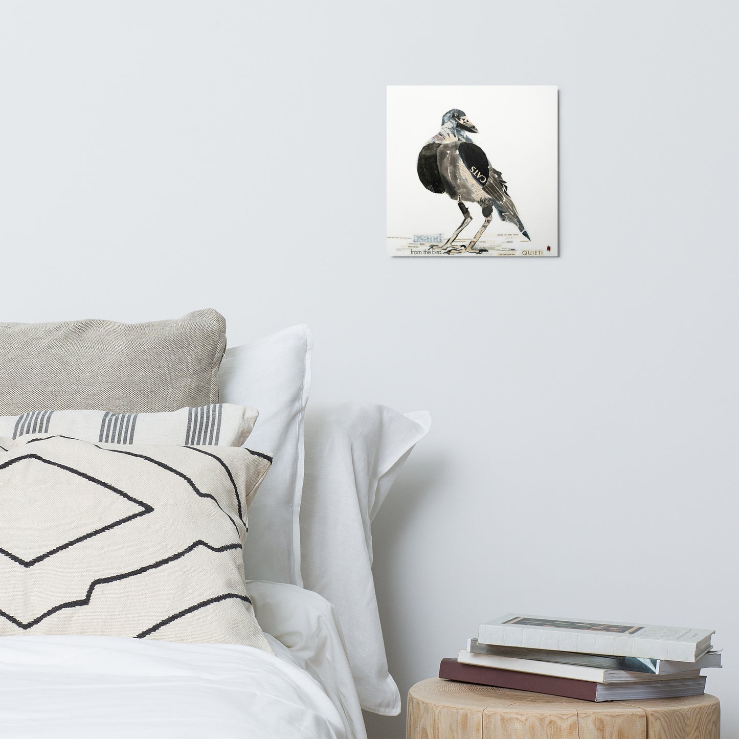 Birds Words by Amy Bumpus | Metal Print