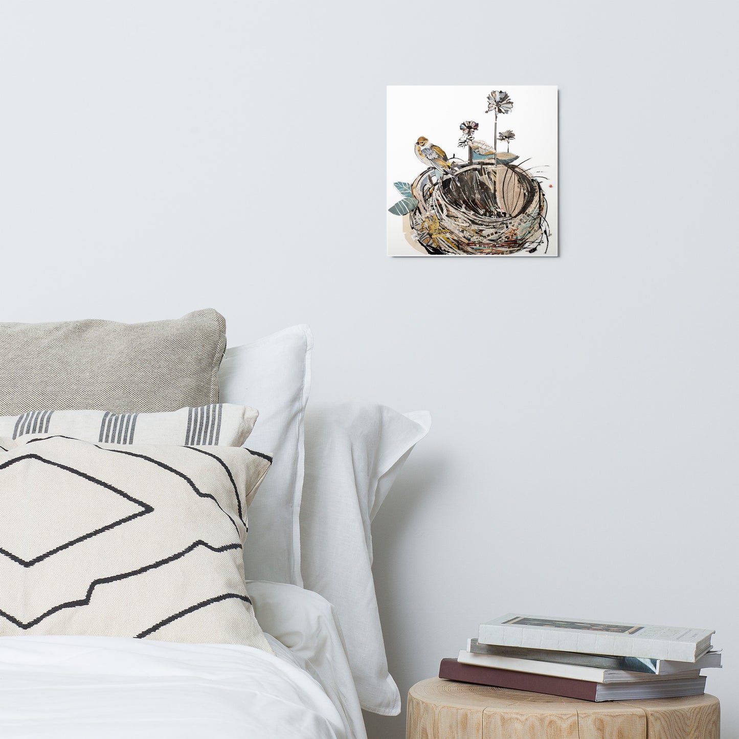 Empty Nest by Amy Bumps | Metal Prints (12x12)