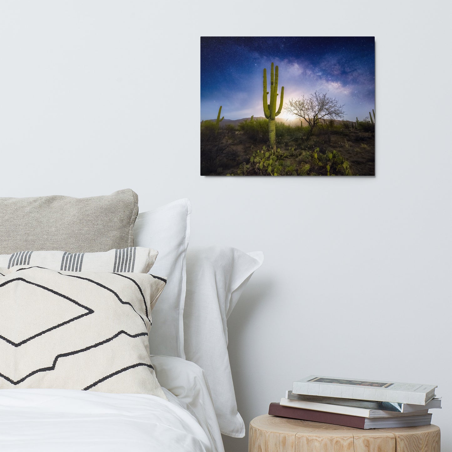 Milkyway Moonrise by Sean Parker Photography | Metal prints