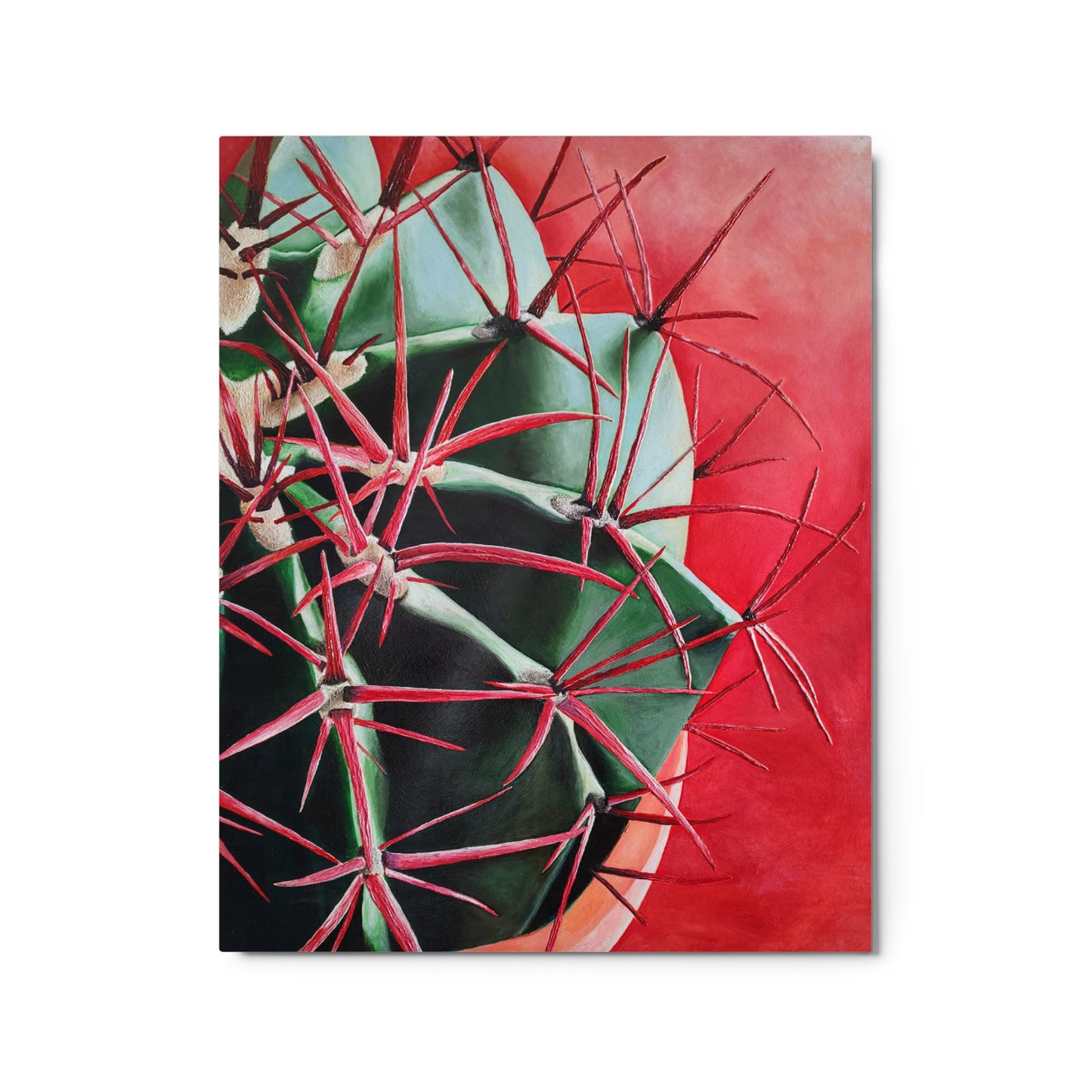 Red Barrell by Lara Somers | Metal prints