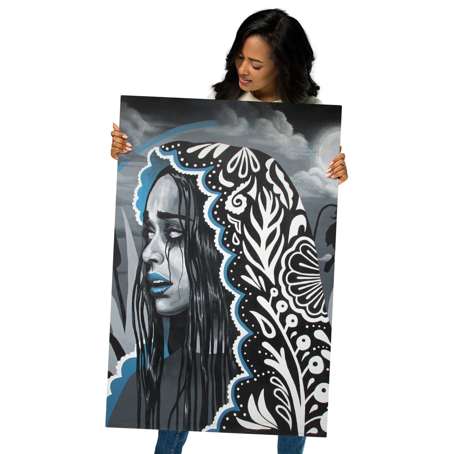 La Llorona by Jessica Gonzales | Metal prints