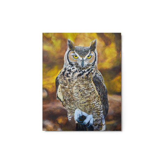 Unamused by Courtney Christie | Metal prints