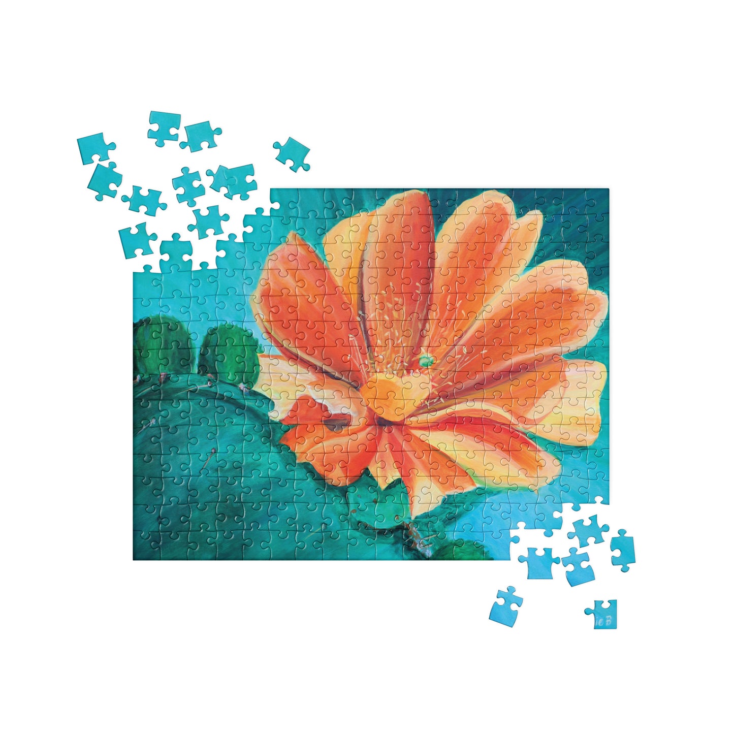 Desert Flower Jigsaw Puzzle by Julie Originals