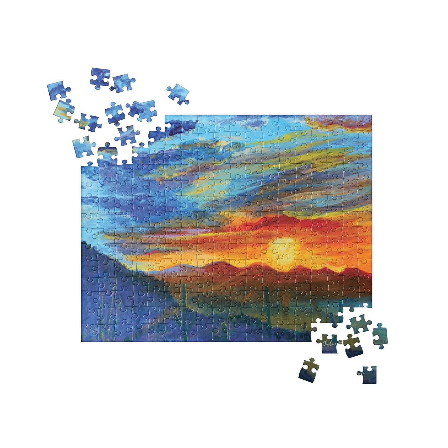 Tucson Evening by Julie Bonner | Jigsaw puzzle