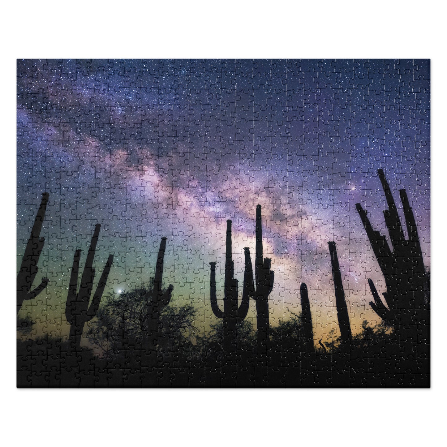 Saguaro Starlight by Sean Parker Photography | Jigsaw puzzle