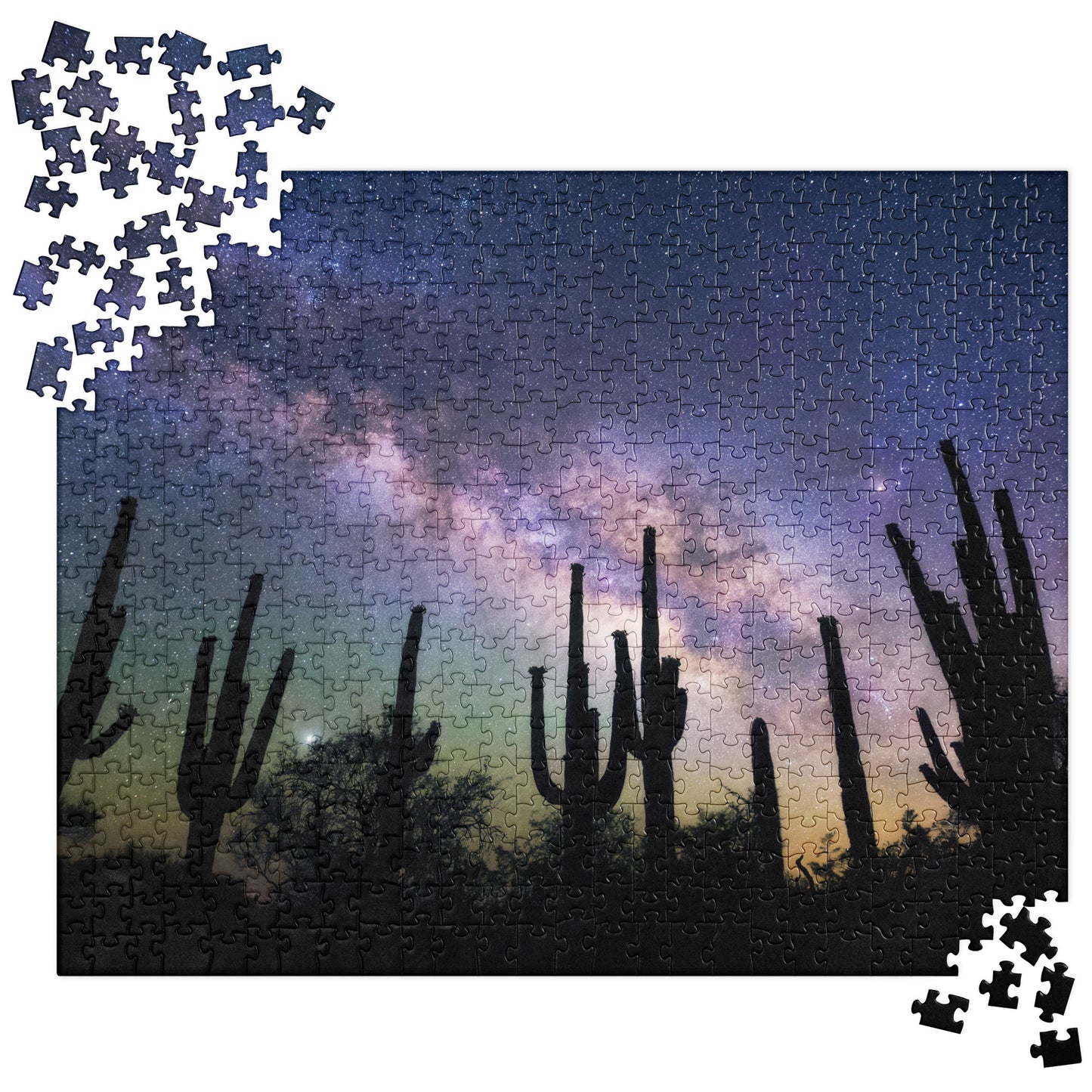 Saguaro Starlight by Sean Parker Photography | Jigsaw puzzle