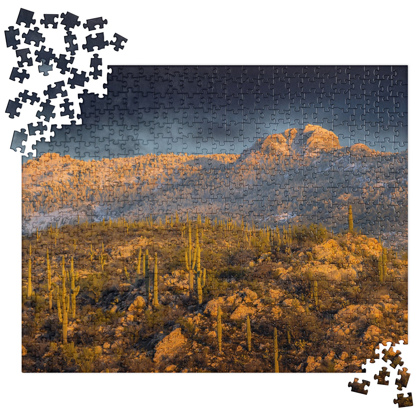 Rincon Mountain Snow by Sean Parker Photography | Jigsaw puzzle