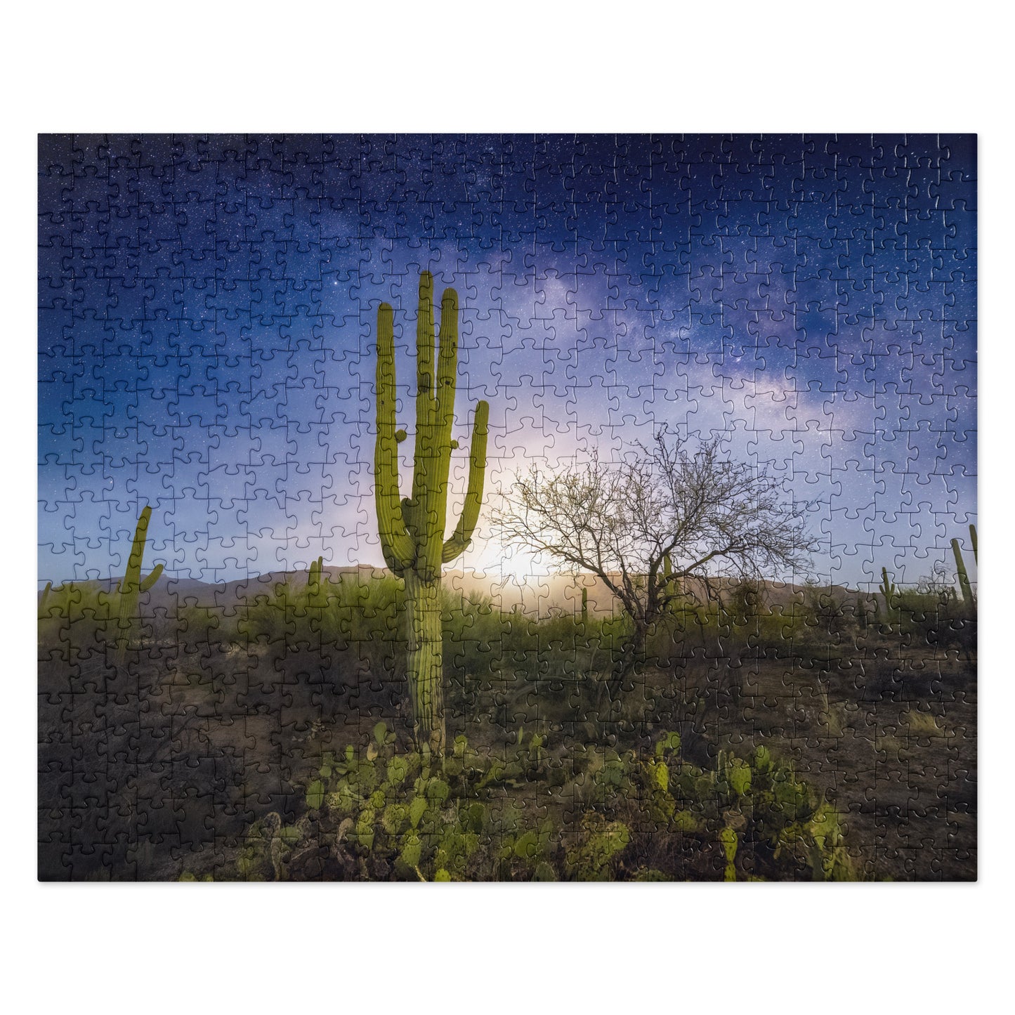 Milkyway Moonrise by Sean Parker Photography | Jigsaw puzzle