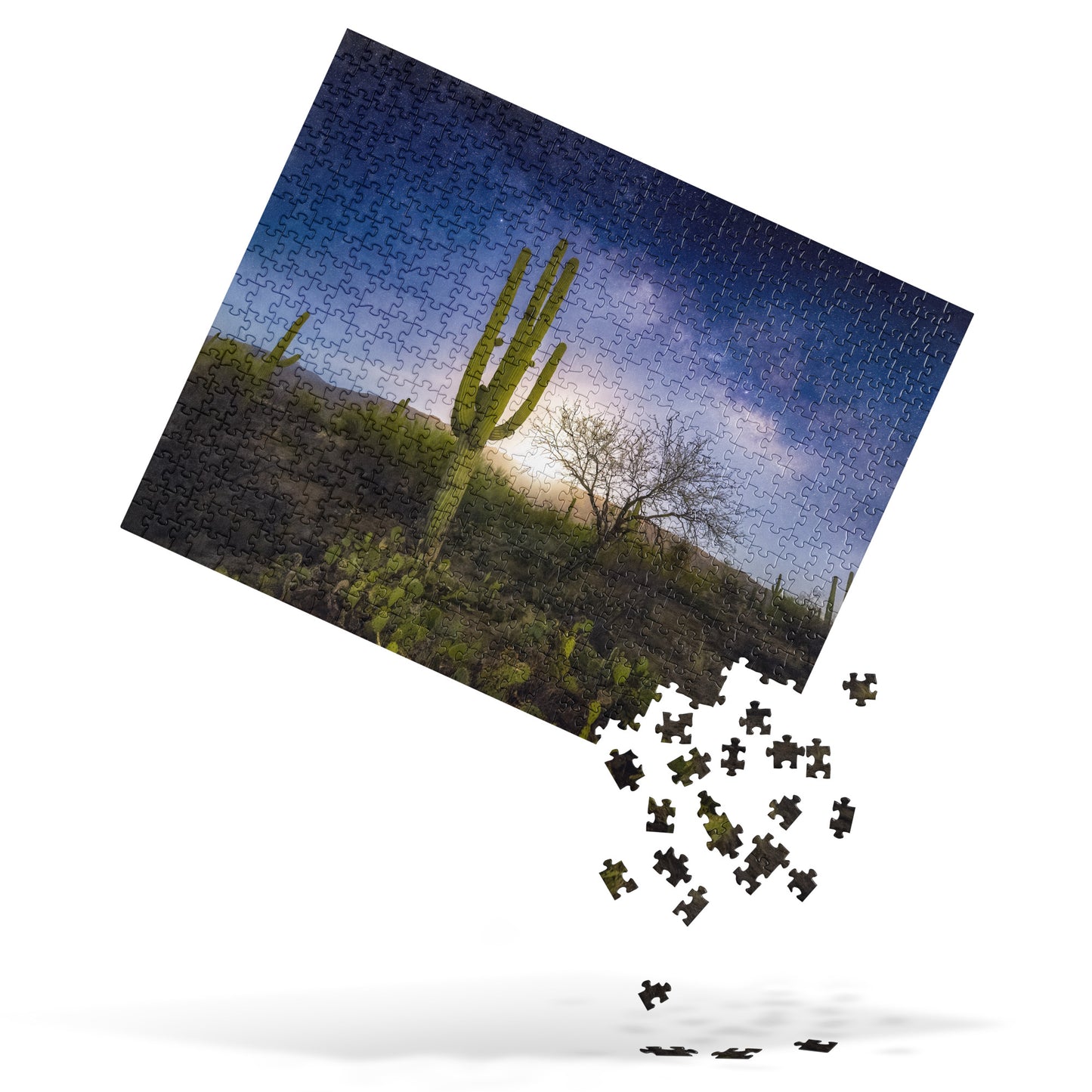 Milkyway Moonrise by Sean Parker Photography | Jigsaw puzzle