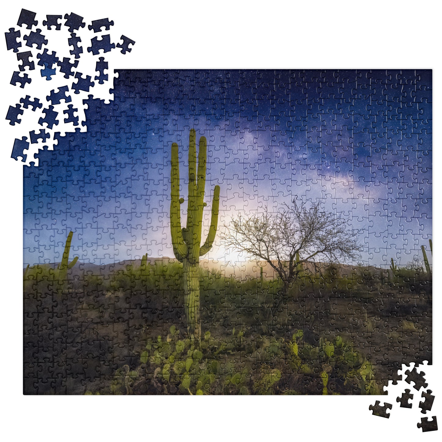 Milkyway Moonrise by Sean Parker Photography | Jigsaw puzzle