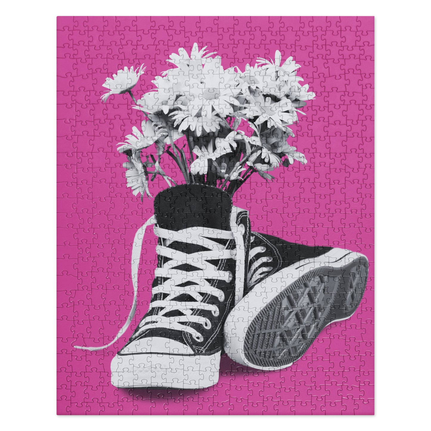 A Converse-ation by Enrique Aldana - Pink | Jigsaw puzzle