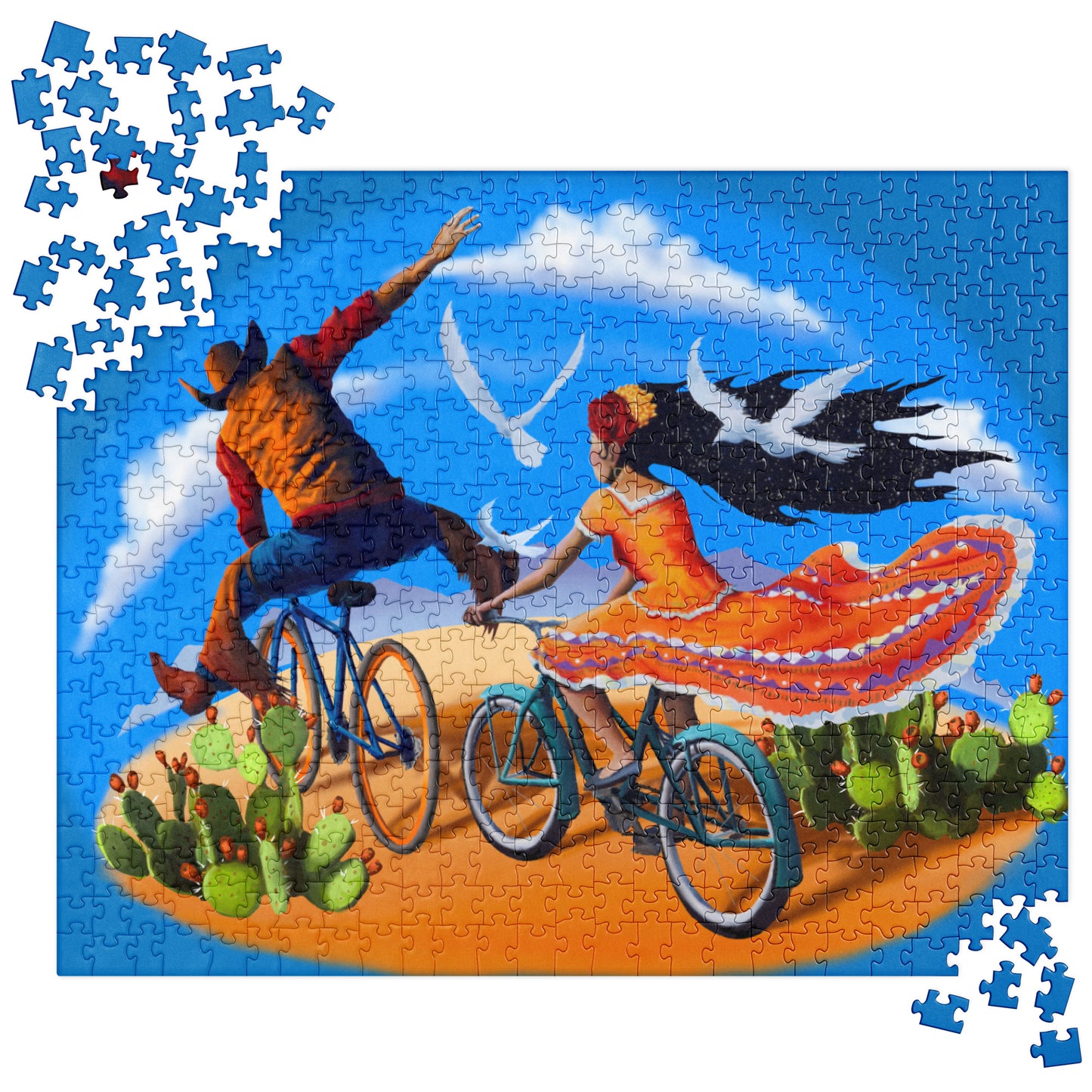 Epic Ride Duo Mural by Joe Pagac | Jigsaw puzzle