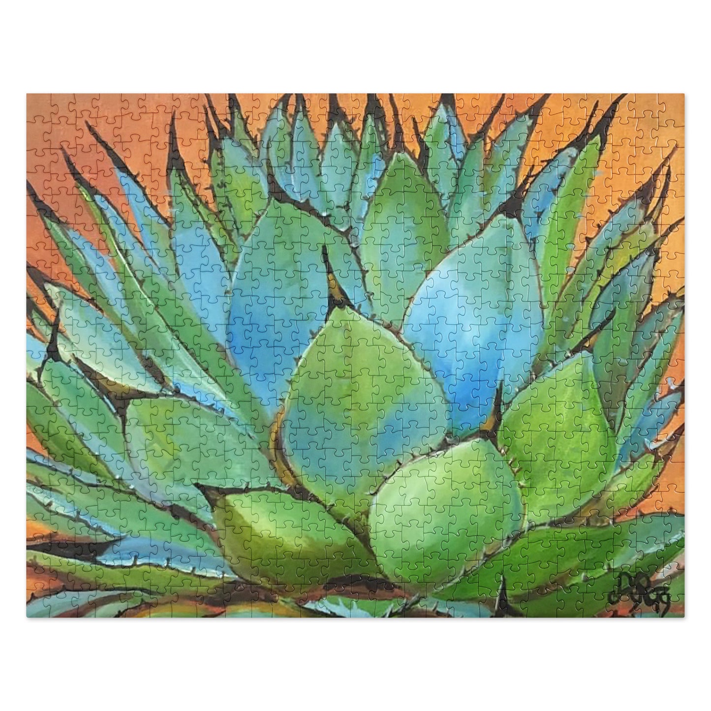 Blue Agave by Andrea Rodriguez | Jigsaw puzzle