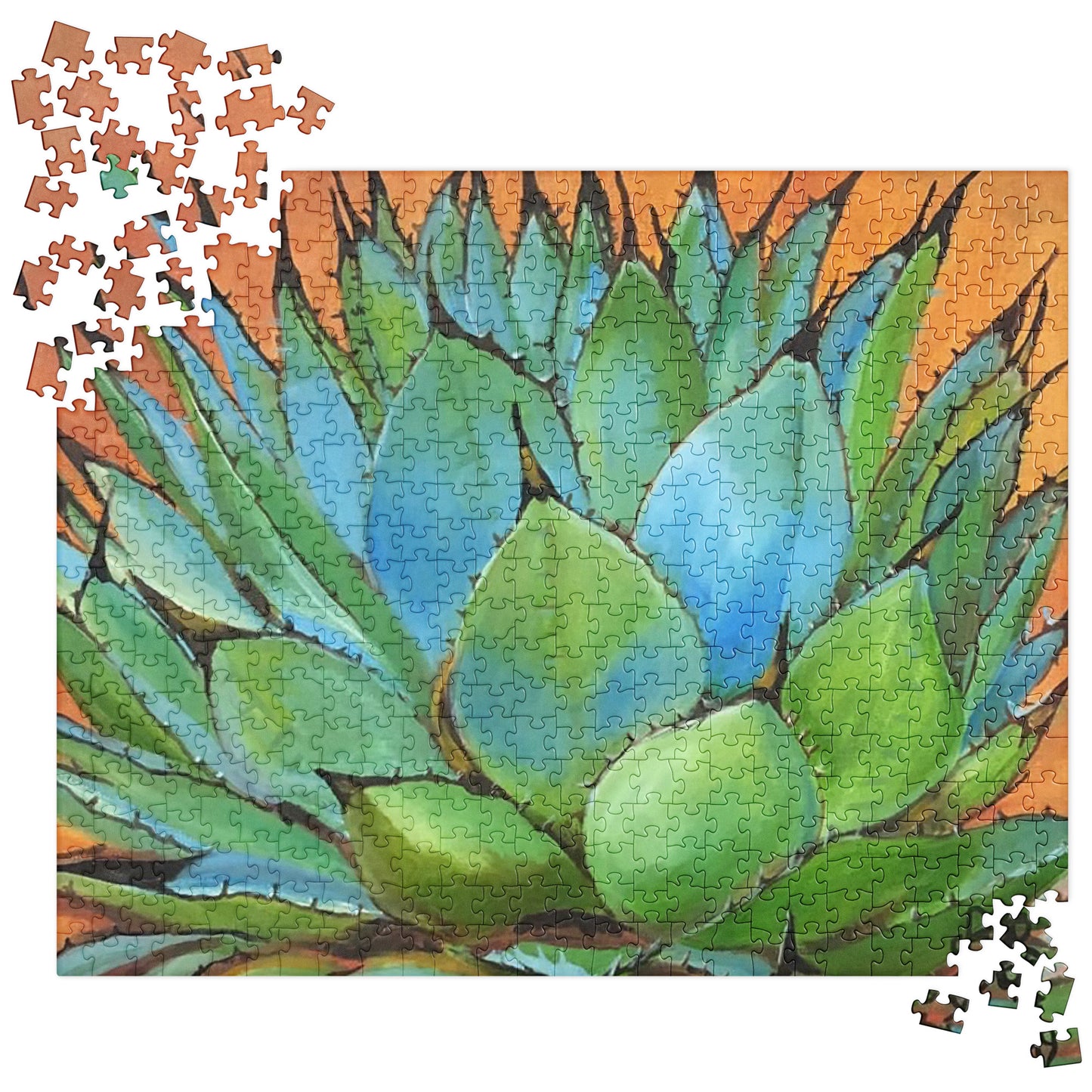 Blue Agave by Andrea Rodriguez | Jigsaw puzzle