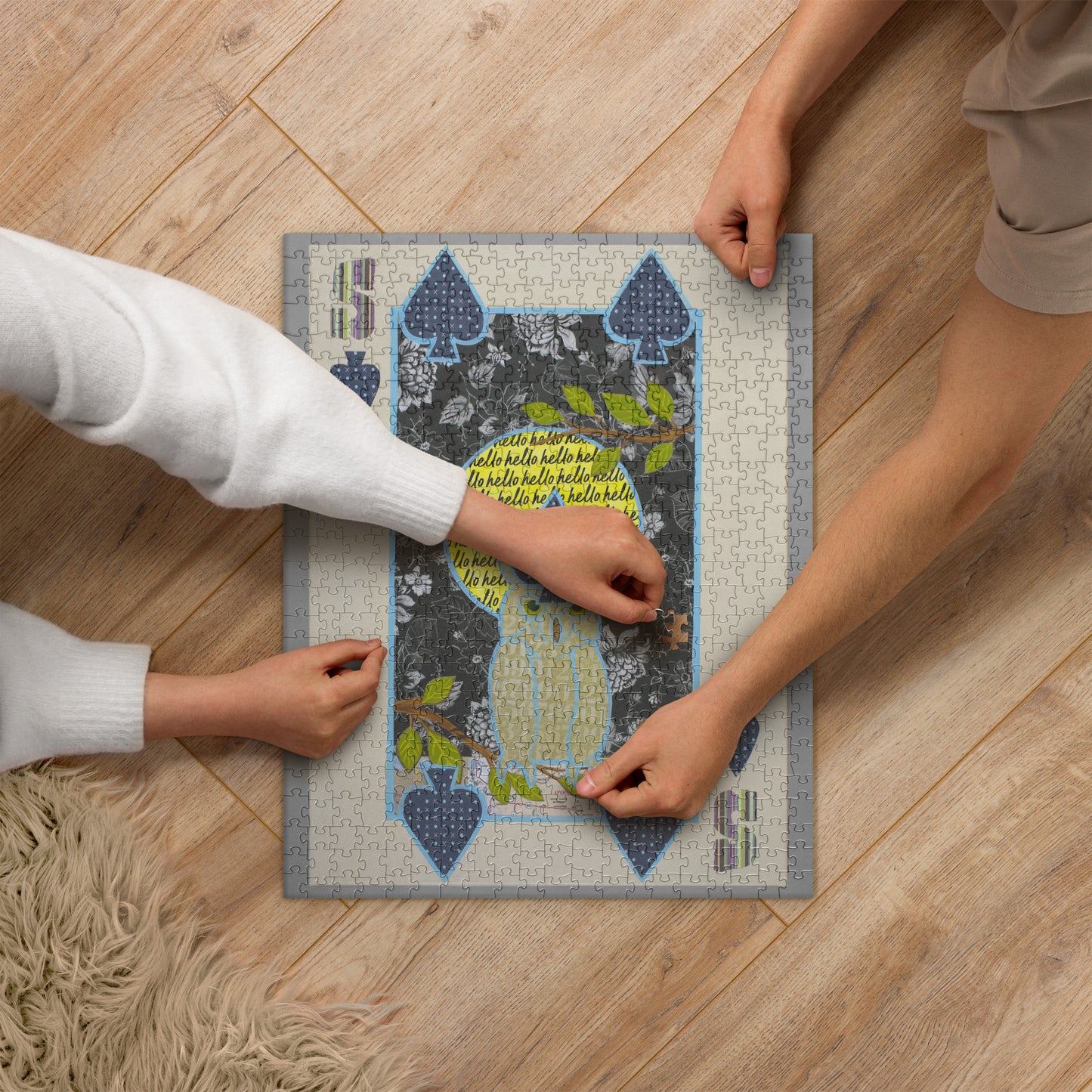 Five of Spades by Suzanne Villella | Jigsaw puzzle