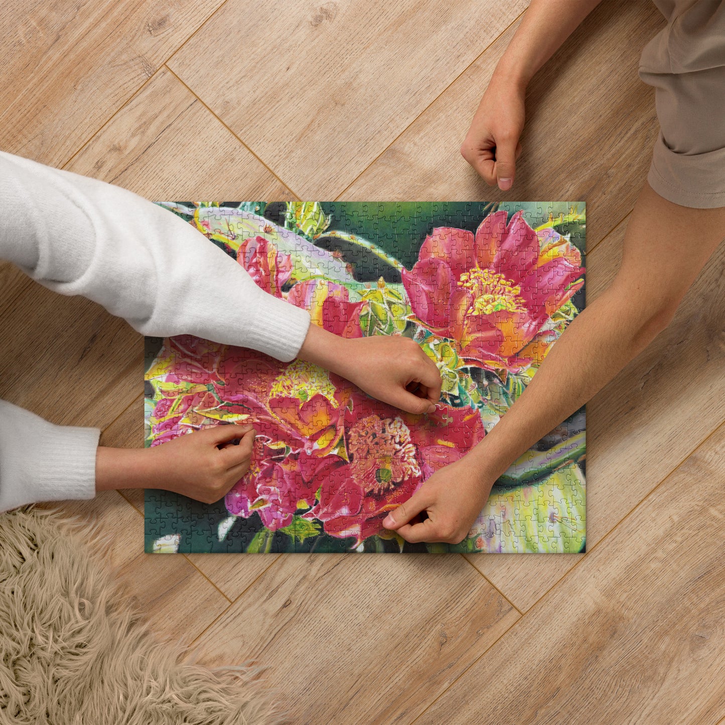 Cactus Beauties by Amber Pierson | Jigsaw puzzle